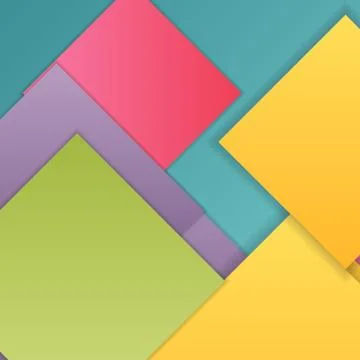 Material design background Ilustração Stock