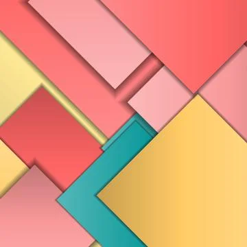 Material design background Illustrazione stock