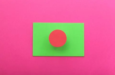 Material design colorful background Stock Photos