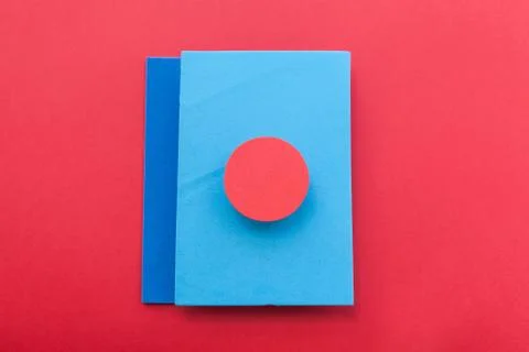 Material design colorful background Stock Photos