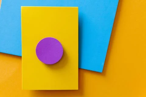 Material design colorful background Stock Photos