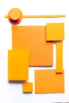 Material design colorful background Stock Photos