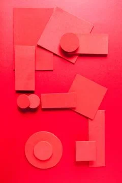 Material design colorful background Stock Photos