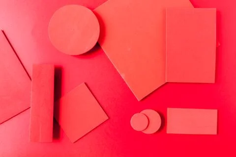 Material design colorful background Stock Photos