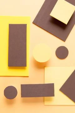 Material design colorful background Stock Photos