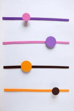 Material design colorful background Stock Photos