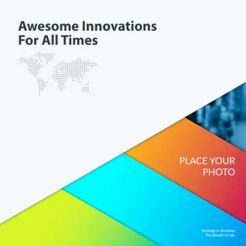 Material design of colourful abstract vector elements for graphic template. 스톡 일러스트