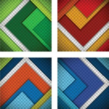 A material design group Stock-Illustration