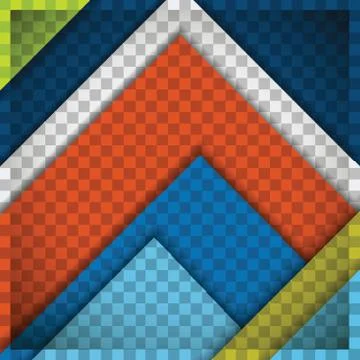 Material design multi coloured Stock Illustration