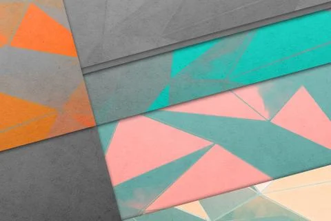 Material design wallpaper. Stock Photos