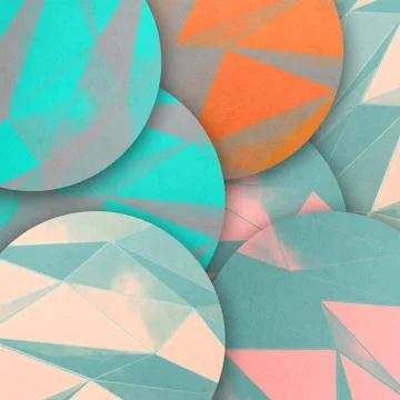 Material design wallpaper. Stock Photos