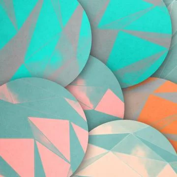 Material design wallpaper. Stock Photos