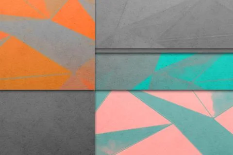 Material design wallpaper. Stock Photos