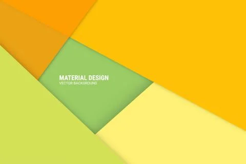 Material Disign Vector Background - Web or Application Design Element Stock Illustration