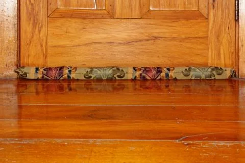 Material draught excluder Foto stock