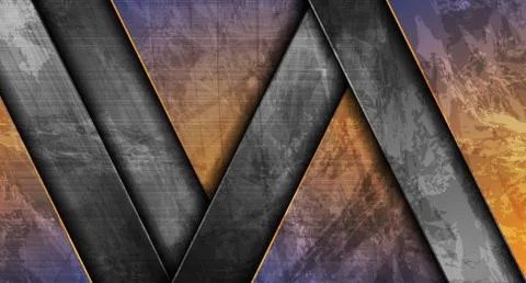 Material grunge stripes abstract tech background Stock Illustration