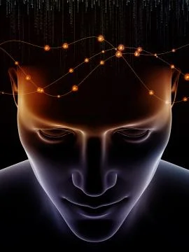 Material of Human Mind 스톡 일러스트