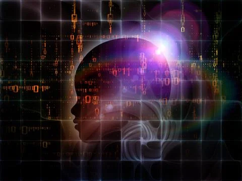 Material of the Mind Illustrazione stock