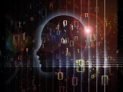 Material of the Mind Stock Illustration