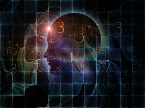 Material of the Mind Illustrazione stock