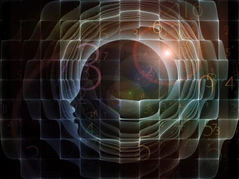 Material of the Mind Illustrazione stock