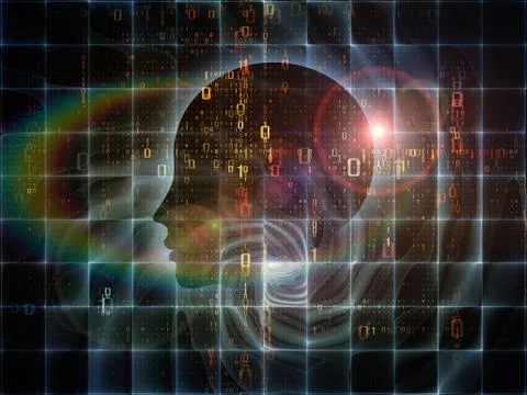 Material of the Mind Stock Illustration