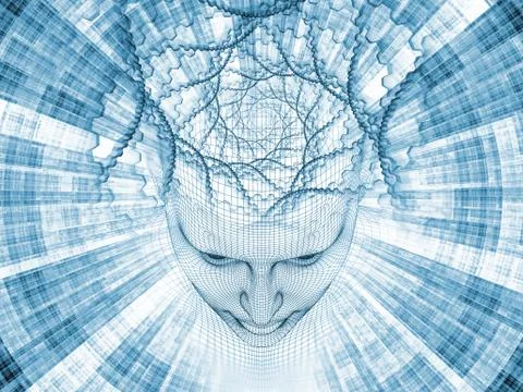 Material of the Mind Stock Illustration