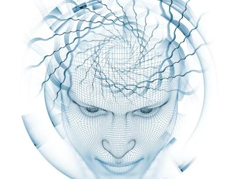 Material of the Mind Stock Illustration