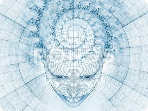 Material of the Mind Stockillustratie