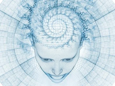 Material of the Mind Stock Illustration