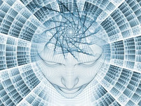 Material of the Mind Stockillustratie