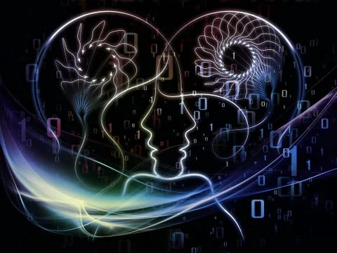 Material of New Self Illustrazione stock