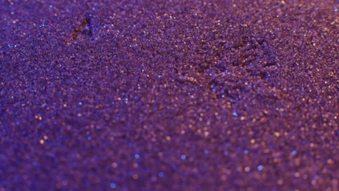 Material Particles Sparkling in Purple Stock Footage 255681979