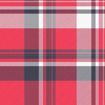Material pattern check texture, throw fabric vector background. Covering ta.. Stock Illustration