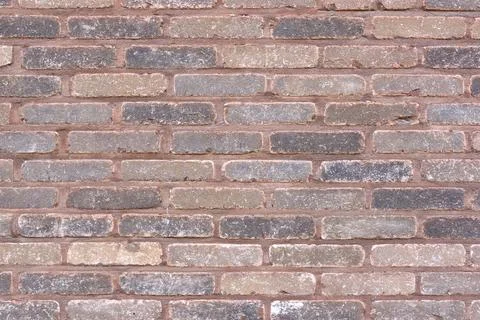 Material texture of red brick wall Stock Photos