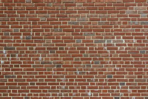 Material texture of red brick wall Stock Photos