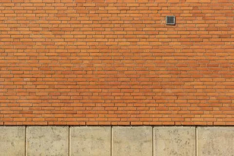 Material texture of red brick wall Stock Photos