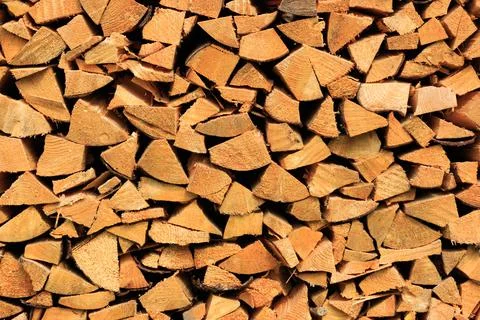 Material texture of wood logs Stock Photos