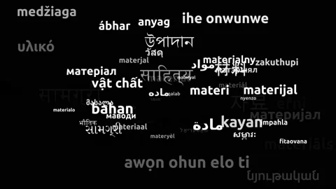 Material Translated in 58 Worldwide Languages Endless Looping 3d Zooming Word Video stock 145214698