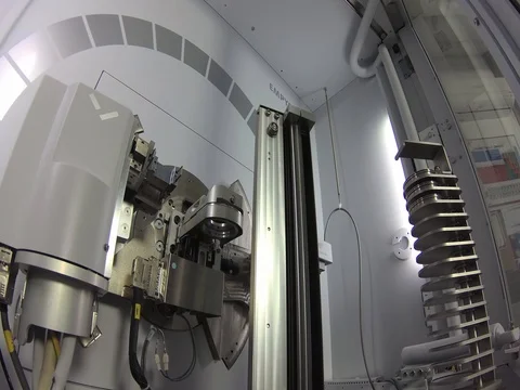 Material x-ray machine Video stock 73047940