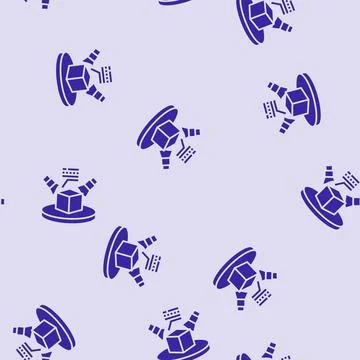 Materials characterization engineering glyph seamless pattern 스톡 일러스트