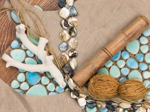 Materials for interior Stock Photos