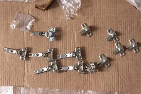 Materials used in carpentry work. Stock Photos