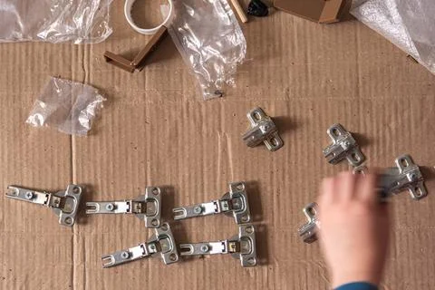 Materials used in carpentry work. Stock Photos