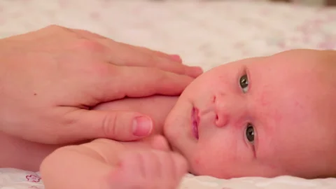 Maternal Tenderness HD Stock Footage 247247676