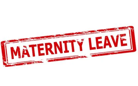 Maternity leave Stock Illustration