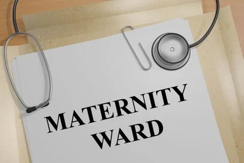 MATERNITY WARD concept Illustration