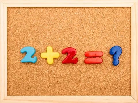 Math addition Stock Photos