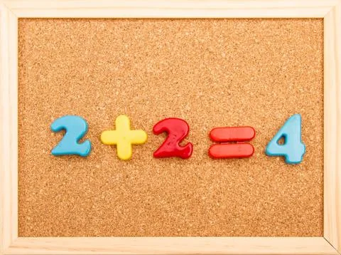 Math addition Stock Photos