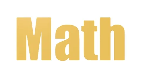 Math Animated Tagcloud Isolated On White Stock Footage 103657113